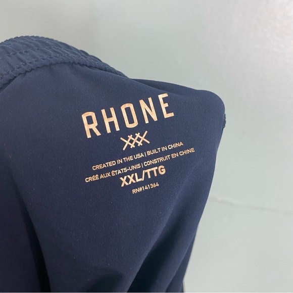Rhone Gym‎ Short Navy Blue XXL - Picture 3 of 4